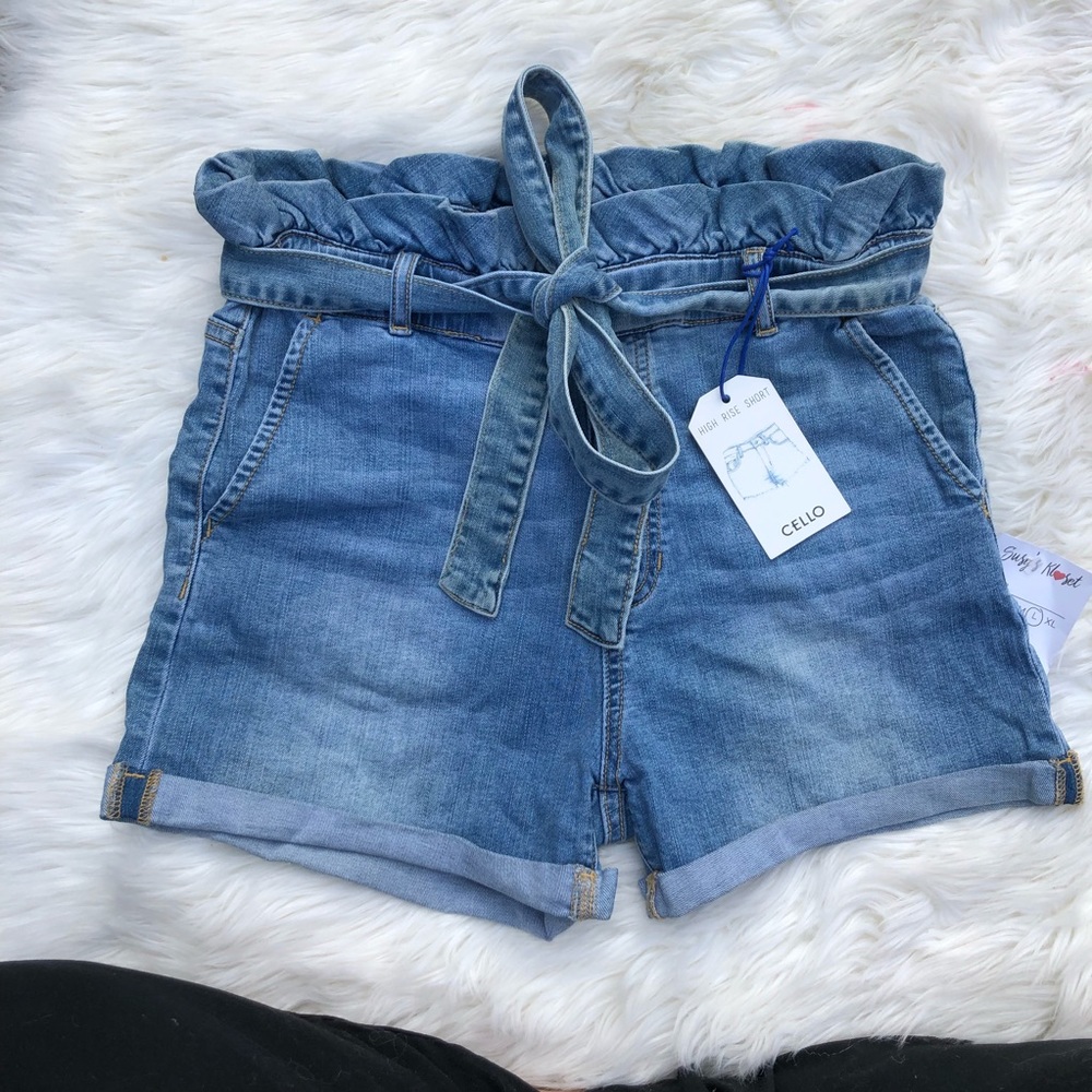 High waisted shorts